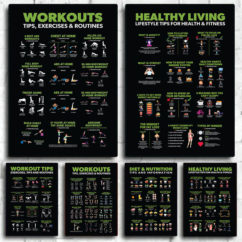 Nutrition Workout - Bodybuilding Exercise Workout Healthy Living Diet