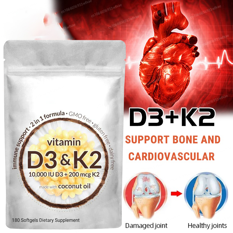 Vitamin D3 K2 Drop - 2 In 1 Vitamin D3 K2