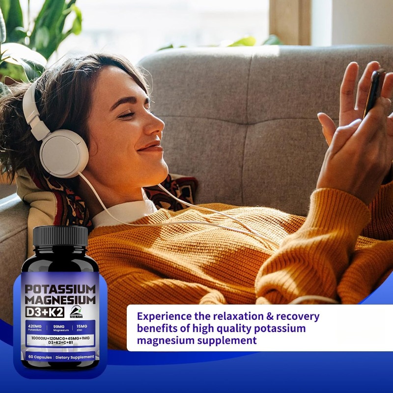 Potassium magnesium zinc capsu - Vitamin D3 K2 Drop recensione e prezzo