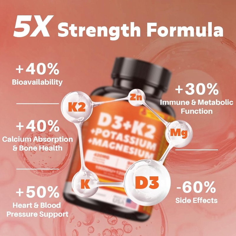 Vitamin D3 K2 10000 IU Contain - Vitamin D3 K2 Drop recensione e prezzo