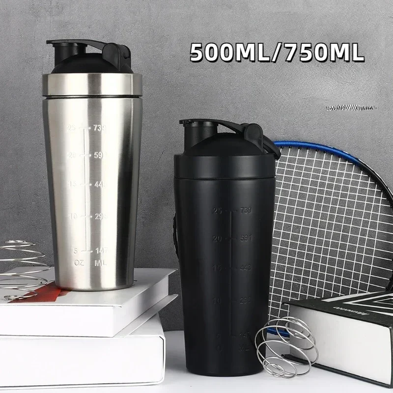 Stainless Steel Protein Shaker - Nutrition For Fitness And Sports recensione e prezzo