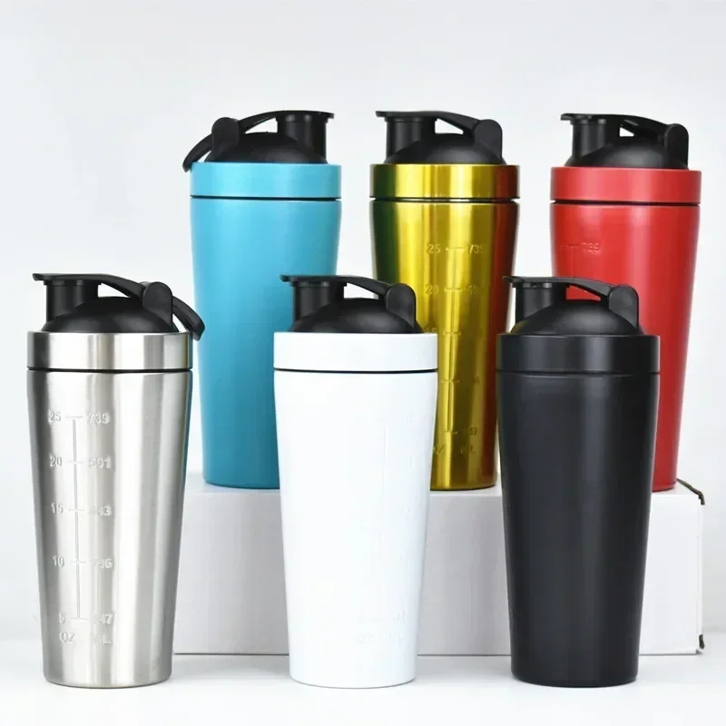 Stainless Steel Protein Shaker - Nutrition For Fitness And Sports recensione e prezzo