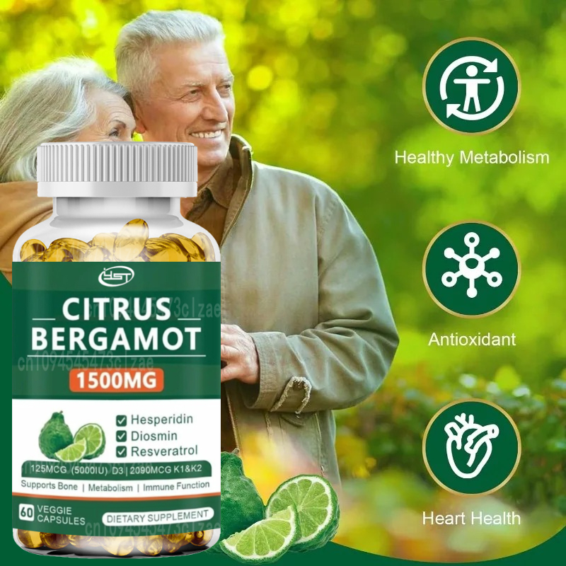 Citrus Bergamot 1500mg Contain - Vitamin D3 K2 Drop recensione e prezzo