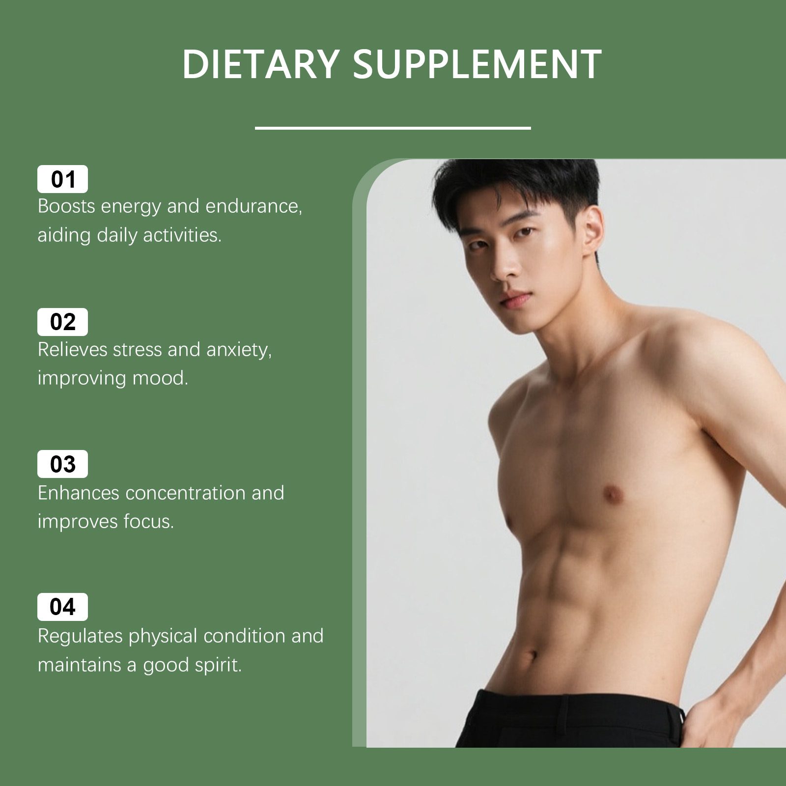 DOCTEAT Men's Health Capsules  - Nutrition Fitness Supplements recensione e prezzo