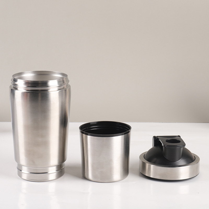 Stainless Steel Protein Shaker - Nutrition For Fitness And Sports recensione e prezzo