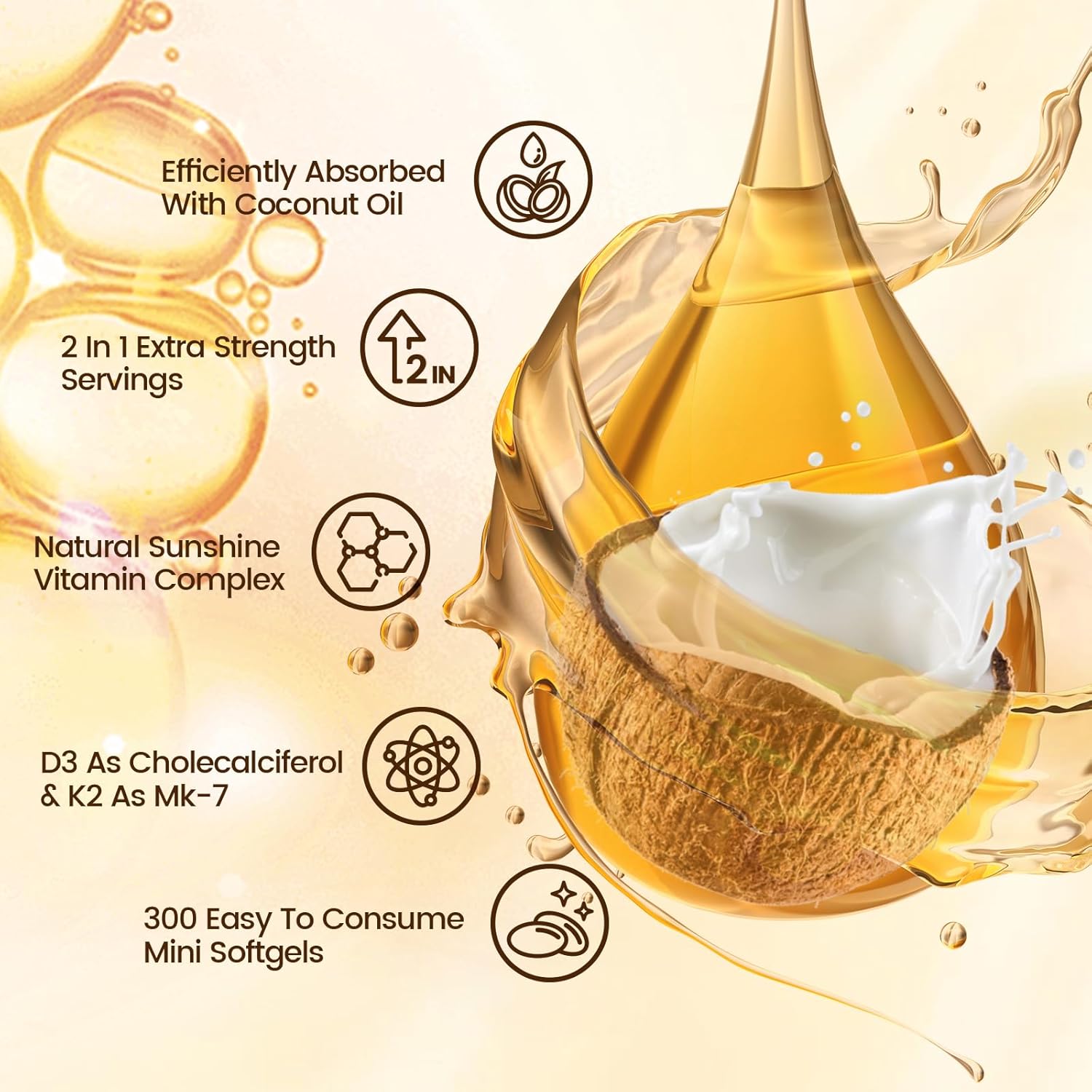 2 In 1 Vitamin D3 K2 Virgin Co - Vitamin D3 K2 Drop recensione e prezzo