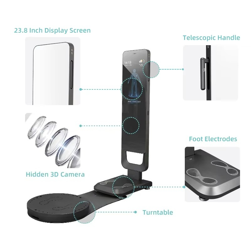 Smart Fitness Mirror Body Scan - Nutrition In Fitness recensione e prezzo