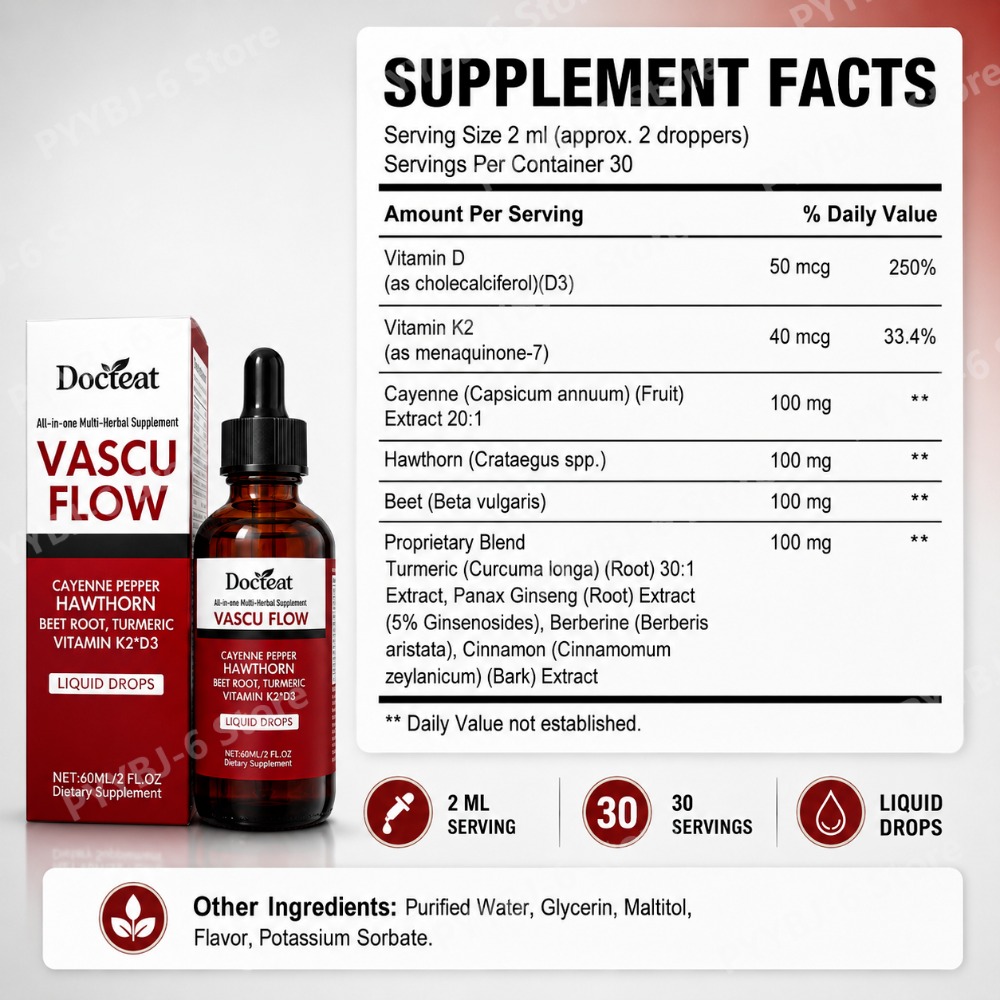 Docteat Multi-Herbal Liquid Dr - Vitamin D3 K2 Drop recensione e prezzo