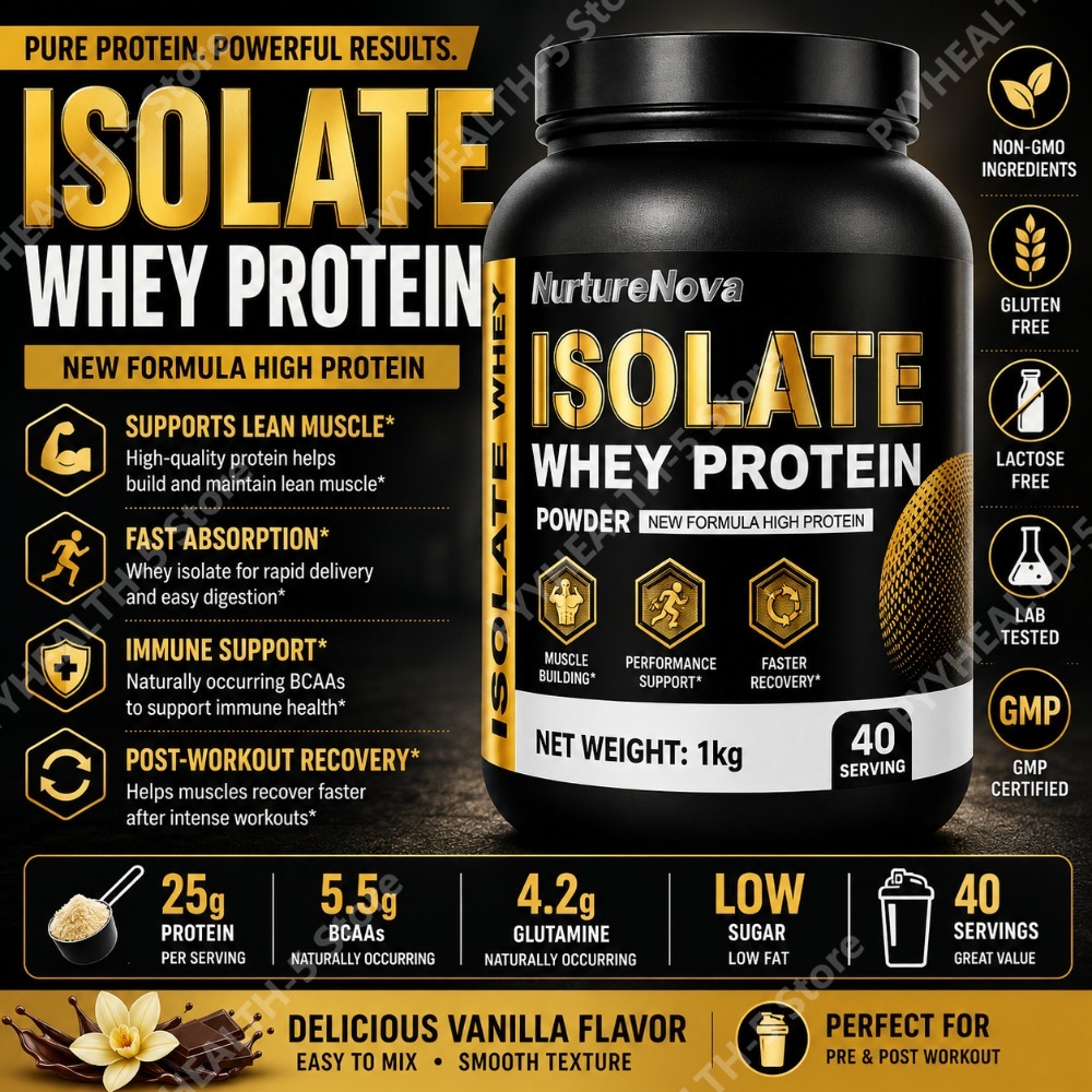 Isolate Whey Protein Powder 1k - Nutrition For Fitness And Sports recensione e prezzo