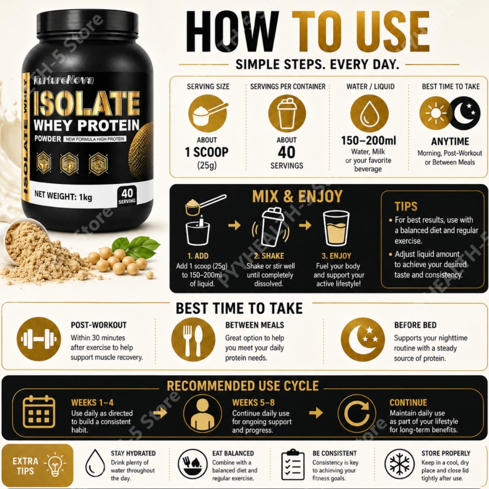 Isolate Whey Protein Powder 1k - Nutrition For Fitness And Sports recensione e prezzo